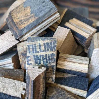 Teufelsschliff Bourbon Fass Holz Rauch Chunks