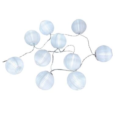 TrendLine Partylichterkette 10 LED, weiß
