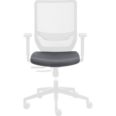 TrendOffice Sitzhusse TO-SYNC, für Bürodrehstuhl, grau