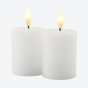 2er-Set wasserdichte LED-Kerzen für die Nutzung