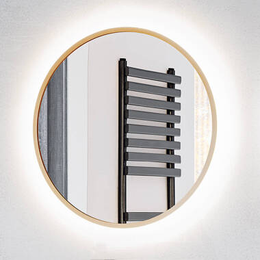 Badezimmer LED Spiegel, rund, 80cm Durchmesser