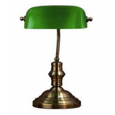 Bankers table lamp (Oxid)