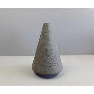 Keramik Vase Von Peter Delius, Hameln West Germany 60Er/70Er Jahre H. 17 cm