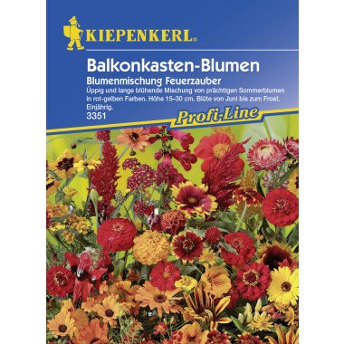 Kiepenkerl Balkonkasten-Blumen Mix Feuerzauber