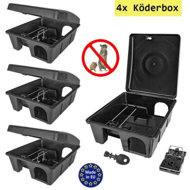 Petigi Köderbox 4x Köderbox Köderstation