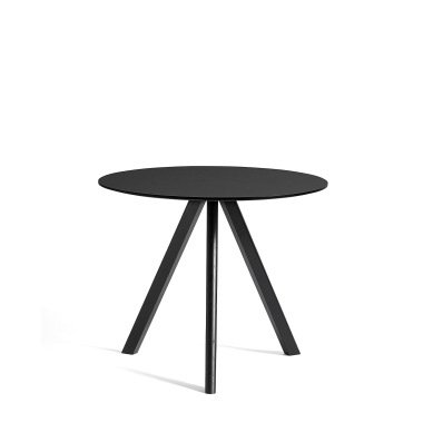 Tisch CPH20 black water-based lacquered oak