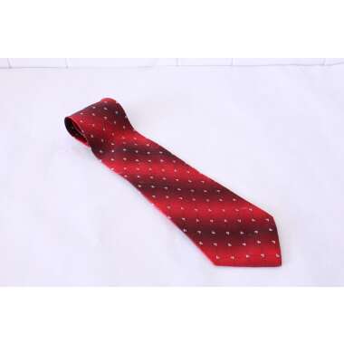 50Er Jahre Rote Herz Seide Krawatte Vintage 1950Er