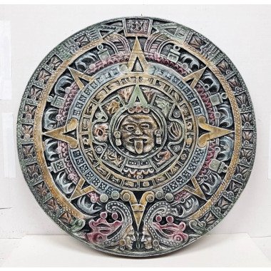 Azteken Kalender, 34 cm, Maya Calandar, Meso-Amerika