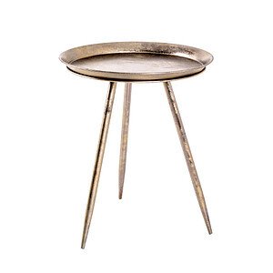 HAKU Möbel Beistelltisch Metall bronze 44,0