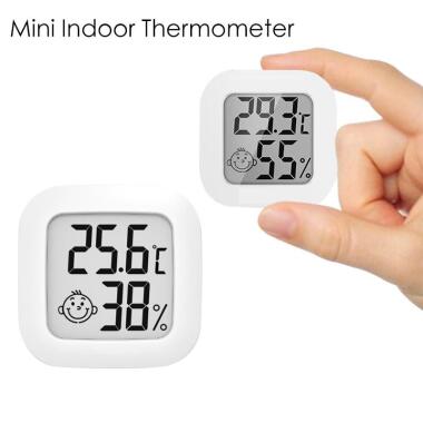 Mini Indoor Thermometer Digital LCD Temperatursensor Feuchtigkeitsmesser Thermometer Raum Hygrometer