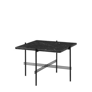 Couchtisch TS square Black Marquina Marmor 80x80 cm
