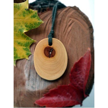 Kette Ohne Anhänger aus Holz & Halskette Aus Natürlichem Apfelbaumholz