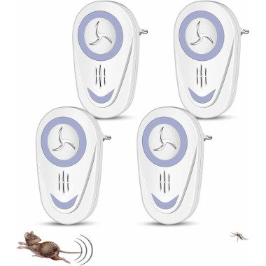 Minkurow Ultraschall-Mückenschutz, 4 Packungen