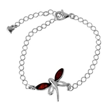 OSTSEE-SCHMUCK Armband Schmetterling Silber