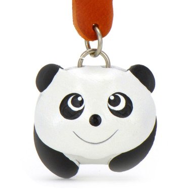 Panda  Schlsselanhnger aus Leder