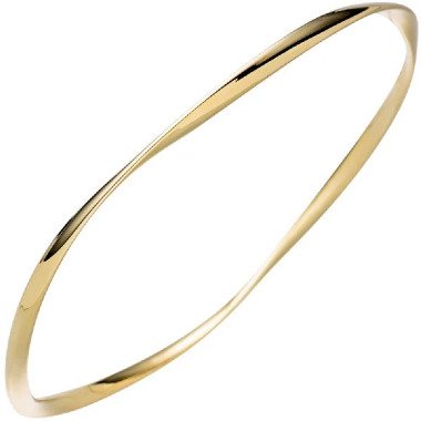 Armreif Armband 925 Sterling Silber gold vergoldet CJ