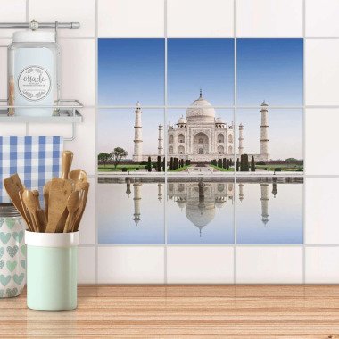 Klebefliesen für Küche & Bad Design: Taj Mahal 15x15 cm