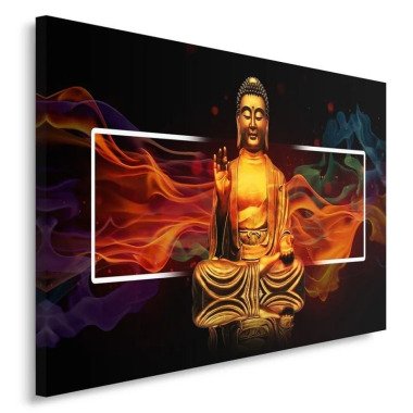 Wandbild Golden Buddha 2