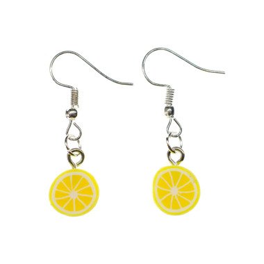 Zitronen Ohrringe Miniblings Hänger Frucht