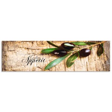 Artland Küchenrückwand »Oliven Guten Appetit«