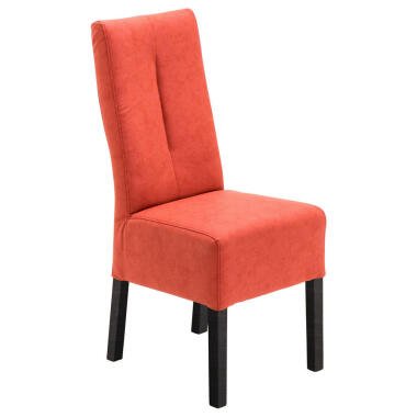 Esszimmerstuhl aus Buche & Carryhome Stuhl , Rot, Buche Kolonial , Textil