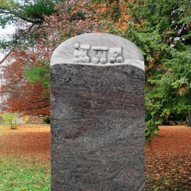 Grabstein für Kindergrab aus Granit & Granit Grabstein Kindergrab mit