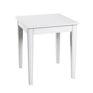 HAKU Möbel Beistelltisch Holz weiß 45,0 x