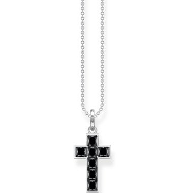 Kreuzkette aus Silber & Thomas Sabo Halskette KE2166-643-11
