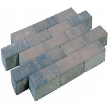 Pflastersteine beton bronze 21x10,5x7cm (m2)