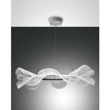 Fabas Luce LED-Pendelleuchte SYLVIE 76cm 3626-45-102