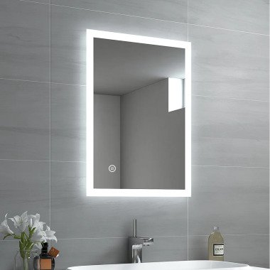LED-Badezimmerspiegel mit Beleuchtung Kaltweiß
