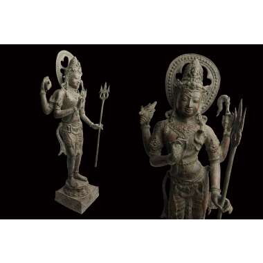 Lord Vishnu Statue, Hindu Gott, 53 cm , Figur