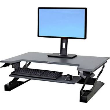 Ergotron WorkFit-T Sitz-Steh-Schreibtischaufsatz