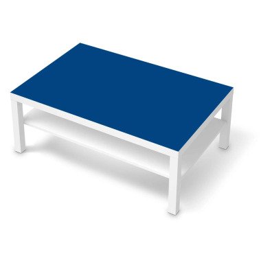 Klebefolie IKEA Lack Tisch 118x78 cm Design: Blau Dark