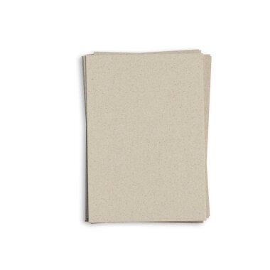 Matabooks A5 Grußkarte aus Graspapier – Easy
