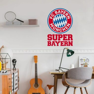 Fc Bayern München Fußball Wandsticker fcb