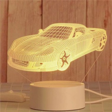 LoftDesigns Home 3D Lampe Für Kinder Nachtlicht