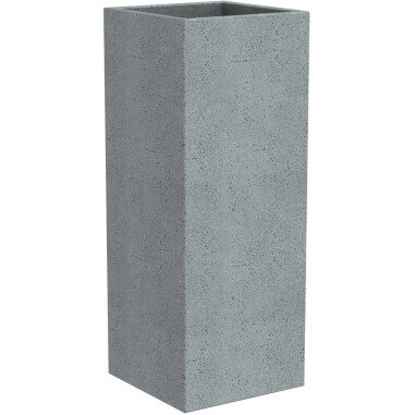 Scheurich Pflanzgefäß C-Cube High Ø 26 cm Stony Grey