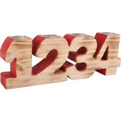 Small foot 2742 Kerzenhalter Advent, Holz, 24x12x5cm