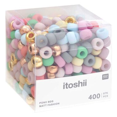 itoshii Perlenmix Ponii Beads Matt Fashion