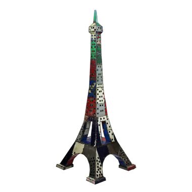 Upcycling Figur Eiffelturm aus recycelten