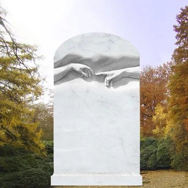 Grabdenkmal mit Michelangelo Relief