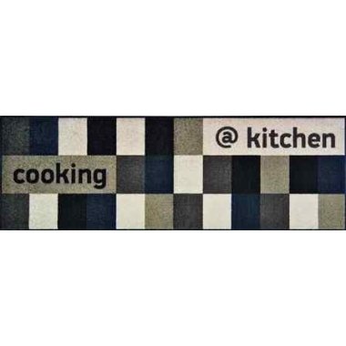 Küchenteppich @ Kitchen Brownish Wash+Dry by Kleen Tex