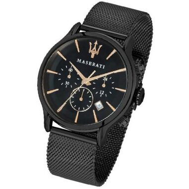 MASERATI Chronograph Maserati Edelstahl Armband-Uhr