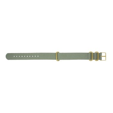 Timex Uhrenarmband PW2P88500 Nylon Grün 18mm