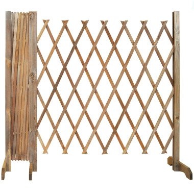 2-tlg. Rankgitter-Set Caba aus Holz