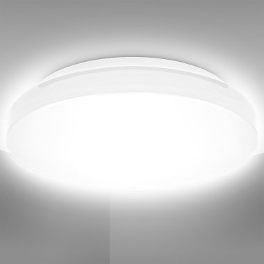 B.K.Licht LED Deckenleuchte »BK_DB1296 LED Bad-Deckenleuchte, Ø28,8cm, IP44-Spri