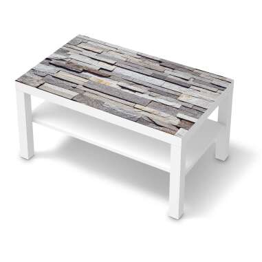 Mbelfolie IKEA Lack Tisch 90x55 cm Design: Granit-Wand