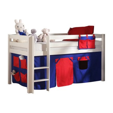 Spielbett Kinderzimmer PINOO-12 mit Textilset