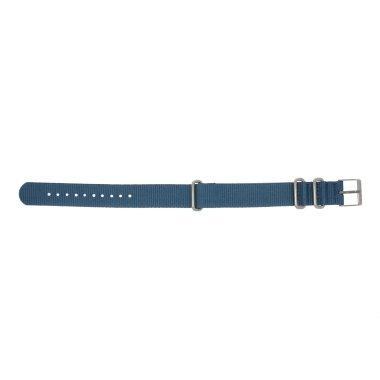 Timex Uhrenarmband PW2P88700 Textil Blau 18mm